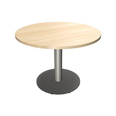 Fm Mehrzwecktisch fastline königsahorn rund - Stahl, Buchenholz, 100x100x72cm Fm Mehrzwecktisch fastline königsahorn rund - Stahl, Buchenholz, 100x100x72cm