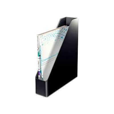 LEITZ Stehsammler Duo Colour 53620095 schwarz/grau Kunststoff, DIN A4, 1 St. LEITZ Stehsammler Duo Colour 53620095 schwarz/grau Kunststoff, DIN A4, 1 St.