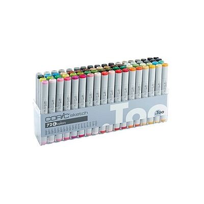 COPIC SKETCH C Set - 72 Farben - Alkoholvermarker - Kunstbedarf COPIC SKETCH C Set - 72 Farben - Alkoholvermarker - Kunstbedarf