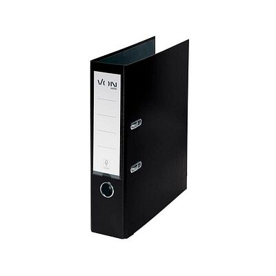 VON LEITZ Ordner schwarz Karton 8,0 cm DIN A4, 1 St. VON LEITZ Ordner schwarz Karton 8,0 cm DIN A4, 1 St.