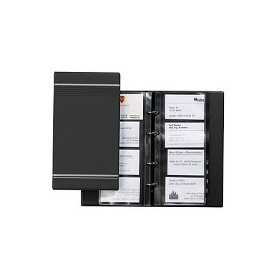 DURABLE Visitenkarten-Ringbuch VISIFIX anthrazit, 1 St. DURABLE Visitenkarten-Ringbuch VISIFIX anthrazit, 1 St.