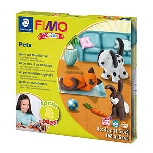 STAEDTLER Modelliermasse FIMO® kids Pets mehrfarbig STAEDTLER Modelliermasse FIMO® kids Pets mehrfarbig