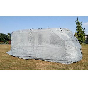 Garden Pleasure Wohnmobil-Abdeckplane - Hellgrau, 235x870 cm - Wetterfest Garden Pleasure Wohnmobil-Abdeckplane - Hellgrau, 235x870 cm - Wetterfest