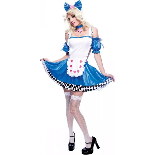 Karneval Universe Alice im Wunderland Kostüm Märchen Kostüm L