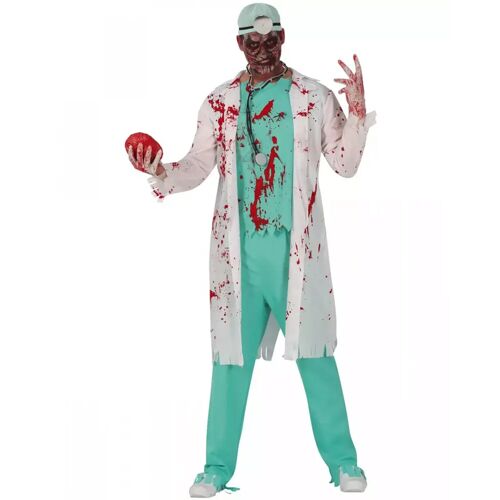 Karneval Universe Blutbesudeltes Zombie Chirurg Herrenkostüm für ? L