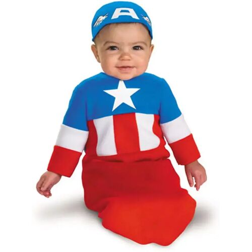 Karneval Universe Captain America Babysack   Marvel Comics Superhelden Kostüm für