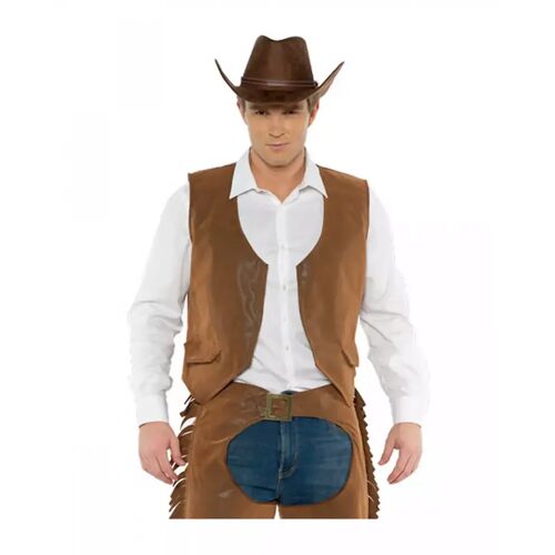 Karneval Universe Braune Cowboy Kostümweste ➤ One Size