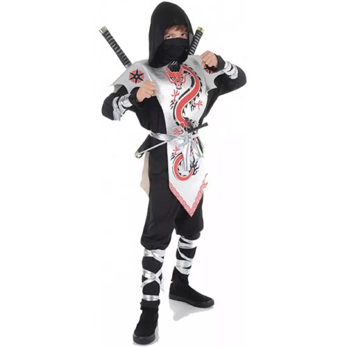 Karneval Universe Ninja Kinder Kostüm Deluxe für Fasching & Karneval S (4-6 Jahre)