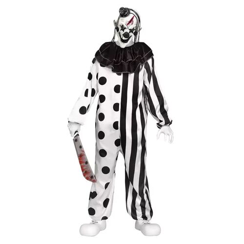 Karneval Universe Killer Clown Kostüm für Teenager  Halloween Verkleidung One Size