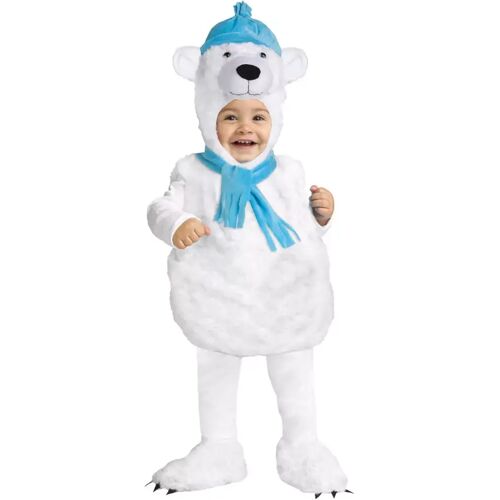 Karneval Universe Knuddeliger Polar Bär Babykostüm für Karneval XS- 12-18 Monate