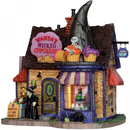 Karneval Universe Lemax Spooky Town – Wanda’s verhexte Cupcakes  Halloween Dorf