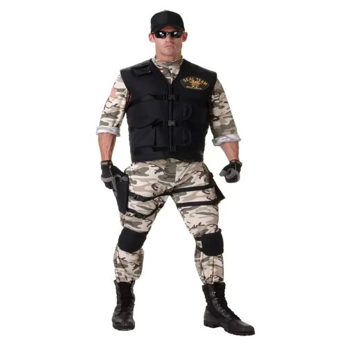 Karneval Universe Navy SEAL Soldaten Kostüm XL/XXL  US Navy Verkleidung