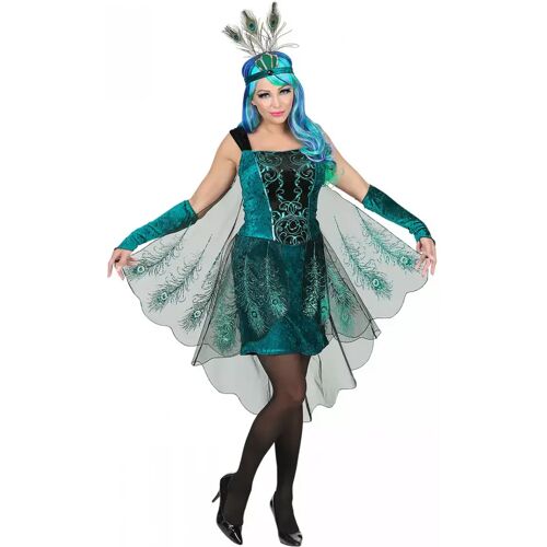 Karneval Universe Pfauen Fairy Damenkostüm für Karneval M