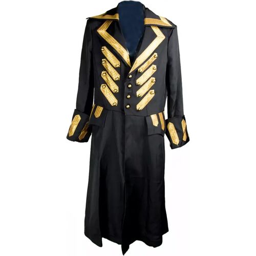 Karneval Universe Deluxe Piraten Kostümjacke Schwarz für Fasching S