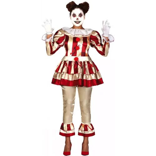 Karneval Universe Noble Killer Clown Damen Kostüm für Erwachsene ➤ S