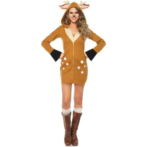 Karneval Universe Bambi Reh Kostüm für Damen  für Fasching XL/XXL