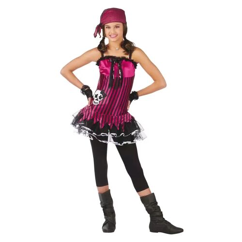 Karneval Universe Rocking Skull Seeräuberin Kostüm  Piratin Kostüm  Teen 158-164