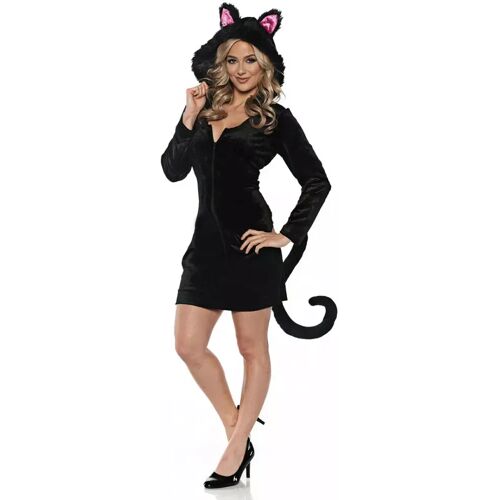 Karneval Universe Katzen Kostüm Minikleid für Karneval L