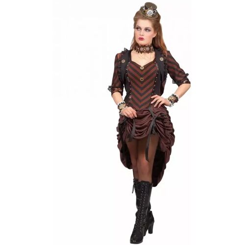 Karneval Universe Steampunk Dress mit Bolero als Faschings Kleid 40