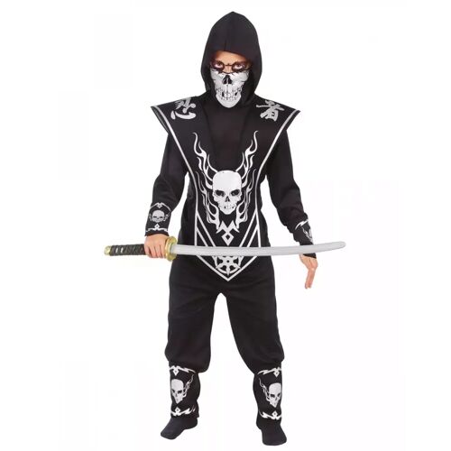 Karneval Universe Totenkopf Ninja Kinderkostüm für Halloween L