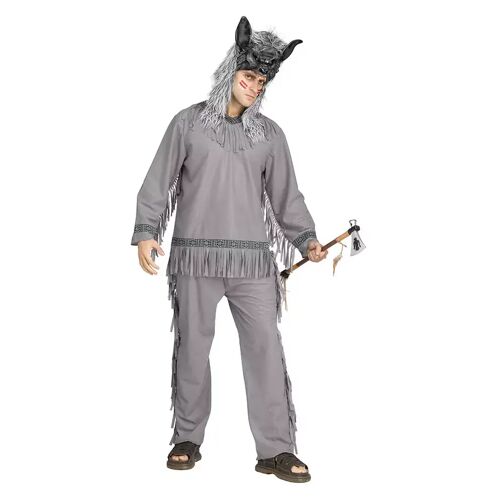 Karneval Universe Wolfs Krieger Kostüm für Herren zu Fasching One Size