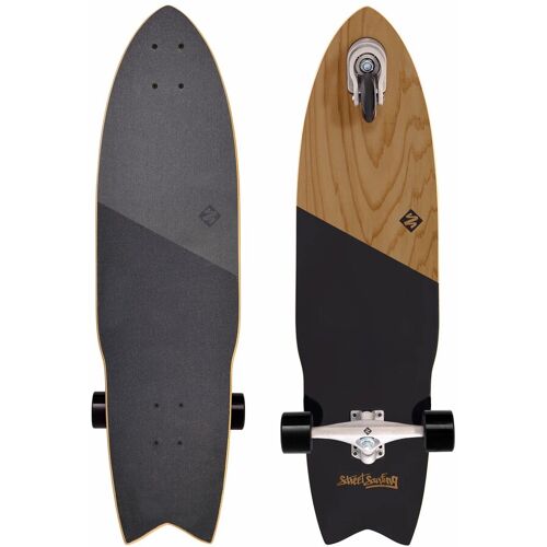 Street Surfing Skateboard Street Surfing Snake 30″ Koa – Noir