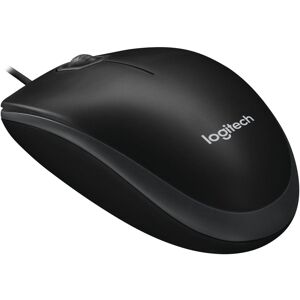 Logitech Optical Mouse B100 Schwarz Kabelgebunden