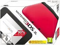 Nintendo 3DS XL rot schwarz