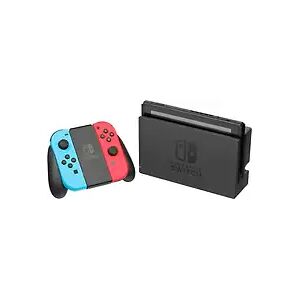 Nintendo Switch 32 GB [Neue Edition 2019 inkl. Controller Rot/Blau] schwarz