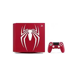 Sony Playstation 4 pro 1 TB [Spider-Man Limited Edition inkl. Wireless Controller] amazing red