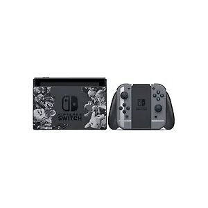 Nintendo Switch 32 GB [Super Smash Bros. Ultimate Edition inkl. Controller Grau/Grau, Konsole ohne Spiel] schwarzA1