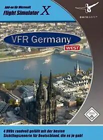 Rough Trade Software & Games Flight Simulator X - VFR Germany 1: West (DVD-ROM)