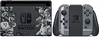 Nintendo Switch 32 GB [Super Smash Bros. Ultimate Edition inkl. Controller Grau/Grau, Konsole ohne Spiel] schwarzA1