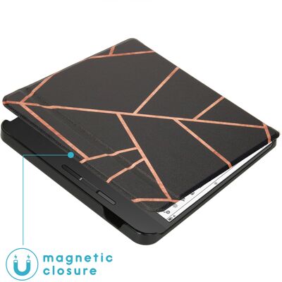 imoshion Design Slim Hard Case Sleepcover mit Stand für das Tolino Vision 5 - Black Graphic imoshion Design Slim Hard Case Sleepcover mit Stand für das Tolino Vision 5 - Black Graphic