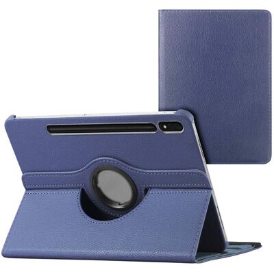 imoshion 360° drehbare Klapphülle für das Samsung Galaxy Tab S8 Plus / S7 Plus / S7 FE 5G - Dunkelblau imoshion 360° drehbare Klapphülle für das Samsung Galaxy Tab S8 Plus / S7 Plus / S7 FE 5G - Dunkelblau