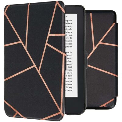 imoshion Design Slim Hard Case Klapphülle für das Kobo Clara 2E / Tolino Shine 4 - Black Graphic imoshion Design Slim Hard Case Klapphülle für das Kobo Clara 2E / Tolino Shine 4 - Black Graphic