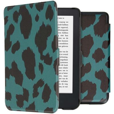 imoshion Design Slim Hard Case Klapphülle für das Kobo Clara 2E / Tolino Shine 4 - Green Leopard imoshion Design Slim Hard Case Klapphülle für das Kobo Clara 2E / Tolino Shine 4 - Green Leopard