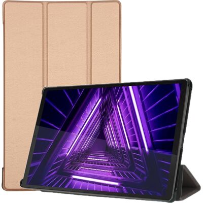 imoshion Trifold Klapphülle für das Lenovo Tab M10 HD (2nd gen) - Gold imoshion Trifold Klapphülle für das Lenovo Tab M10 HD (2nd gen) - Gold