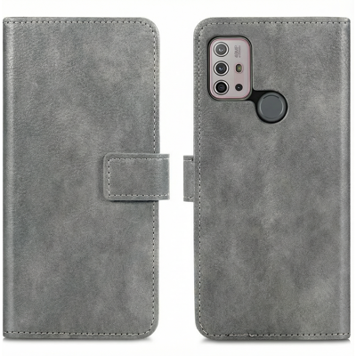 imoshion Luxuriöse Klapphülle für das Motorola Moto G30 / G20 / G10 (Power) - Grau imoshion Luxuriöse Klapphülle für das Motorola Moto G30 / G20 / G10 (Power) - Grau