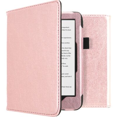 imoshion Vegan Leather Klapphülle für das Kobo Clara HD - Rosé gold imoshion Vegan Leather Klapphülle für das Kobo Clara HD - Rosé gold