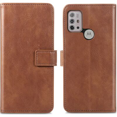 imoshion Luxuriöse Klapphülle für das Motorola Moto G30 / G20 / G10 (Power) - Braun imoshion Luxuriöse Klapphülle für das Motorola Moto G30 / G20 / G10 (Power) - Braun