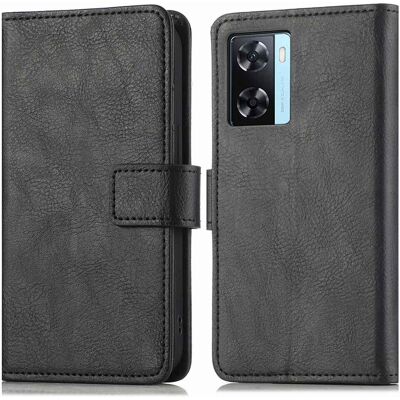 imoshion Luxuriöse Klapphülle für das Oppo A57(s) - Schwarz imoshion Luxuriöse Klapphülle für das Oppo A57(s) - Schwarz