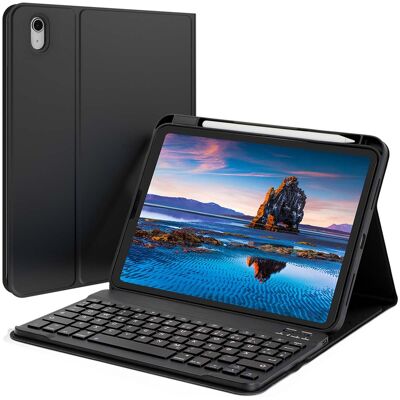 Accezz Bluetooth Keyboard Klapphülle für das Apple iPad 11 (2025) 11 Zoll A16 / iPad 10 (2022) 10.9 Zoll - QWERTZ / DE - Schwarz Accezz Bluetooth Keyboard Klapphülle für das Apple iPad 11 (2025) 11 Zoll A16 / iPad 10 (2022) 10.9 Zoll - QWERTZ / DE - Schwarz