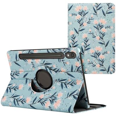 imoshion 360° drehbare Design Klapphülle für das Samsung Galaxy Tab S9 11.0 Zoll - Flowers imoshion 360° drehbare Design Klapphülle für das Samsung Galaxy Tab S9 11.0 Zoll - Flowers