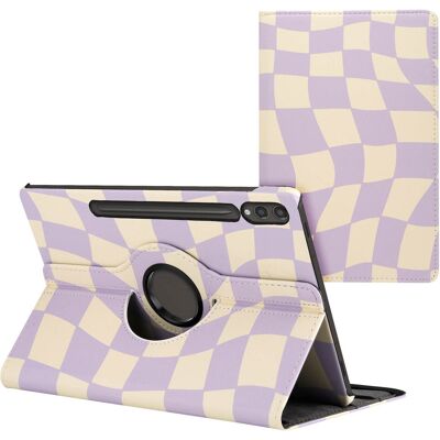 imoshion 360° drehbare Design Klapphülle für das Samsung Galaxy Tab S10 Plus / Tab S9 FE Plus / Tab S9 Plus - Dancing Cubes imoshion 360° drehbare Design Klapphülle für das Samsung Galaxy Tab S10 Plus / Tab S9 FE Plus / Tab S9 Plus - Dancing Cubes