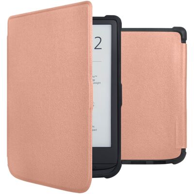 imoshion Slim Soft Case Klapphülle für das Pocketbook Touch Lux 5 / HD 3 / Basic Lux 4 / Vivlio Lux 5 - Rosé gold imoshion Slim Soft Case Klapphülle für das Pocketbook Touch Lux 5 / HD 3 / Basic Lux 4 / Vivlio Lux 5 - Rosé gold