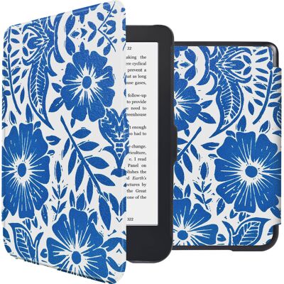 imoshion Design Slim Hard Case Klapphülle für das Kobo Clara 2E / Tolino Shine 4 - Flower Tile imoshion Design Slim Hard Case Klapphülle für das Kobo Clara 2E / Tolino Shine 4 - Flower Tile
