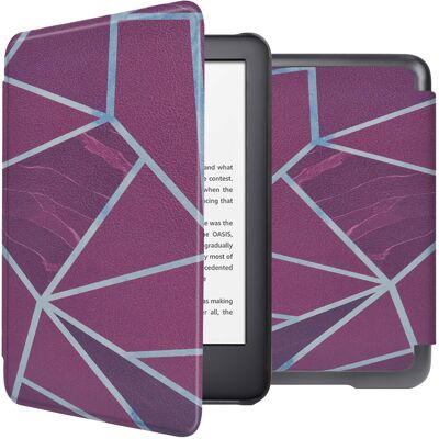 imoshion Design Slim Hard Case Klapphülle für das Amazon Kindle (2024) / Amazon Kindle (2022) 11th gen - Bordeaux Graphic imoshion Design Slim Hard Case Klapphülle für das Amazon Kindle (2024) / Amazon Kindle (2022) 11th gen - Bordeaux Graphic