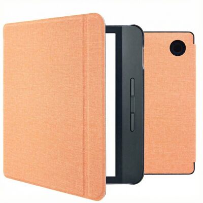 imoshion Canvas Sleepcover Klapphülle mit Stand für das Kobo Libra H2O - Peach imoshion Canvas Sleepcover Klapphülle mit Stand für das Kobo Libra H2O - Peach