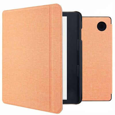 imoshion Canvas Sleepcover Klapphülle mit Stand für das Kobo Sage / Tolino Epos 3 - Peach imoshion Canvas Sleepcover Klapphülle mit Stand für das Kobo Sage / Tolino Epos 3 - Peach